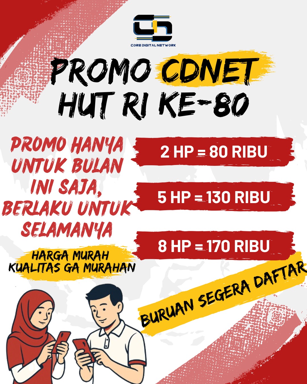 Promo HUT RI ke-80thn